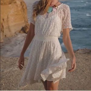 Anthropologie Leifnotes Dot Dress